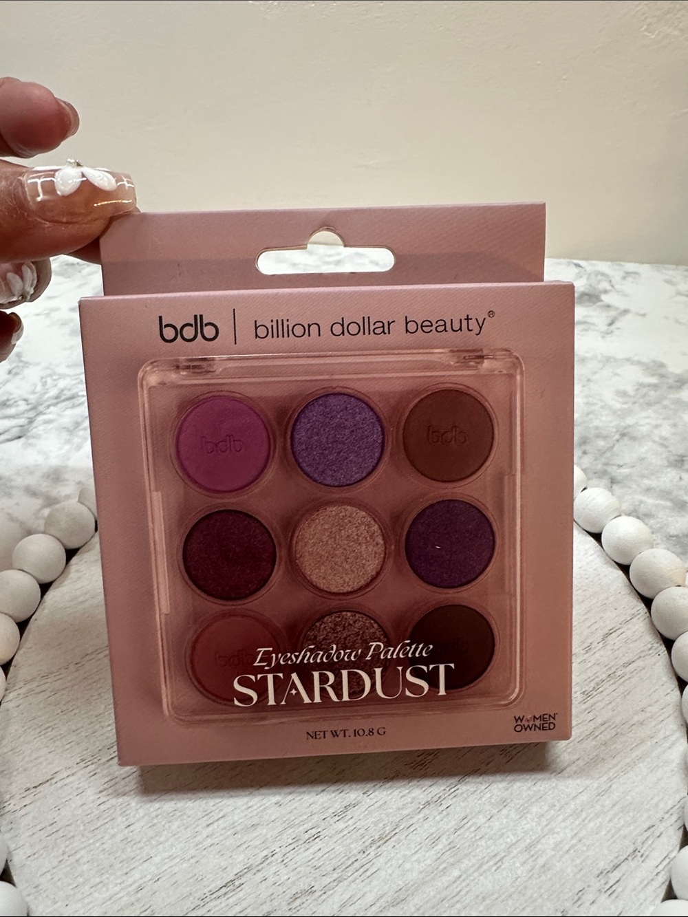 bdb Stardust Eyeshadow Palette — Purple & Pink Mix